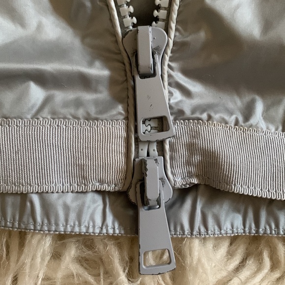 Spring powder blue peplum puffer, Søsken, size S (1) - Picture 5 of 5